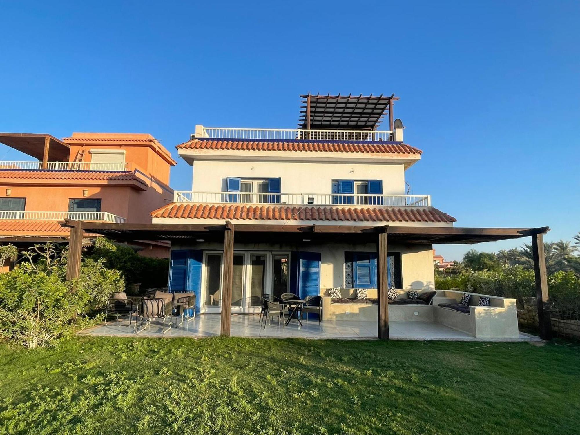 4-bedroom Ghazalla Bay فيلة العلمين